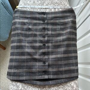 UO Plaid High Waisted Skirt